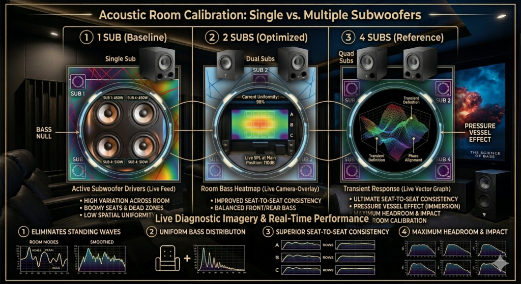 multiple subwoofer