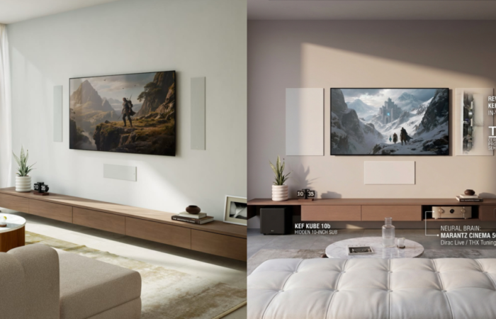 The Invisible Masterpiece: KEF THX Bedroom Cinema with Marantz Cinema 50