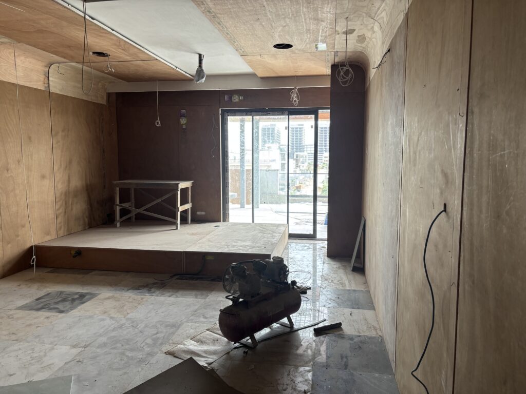 back room